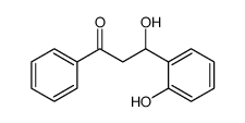 3-hydroxy-3-(2-hydroxyphenyl)-1-phenylpropan-1-one结构式