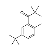 1-(5-tert-butyl-2-methylphenyl)-2,2-dimethylpropan-1-one Structure