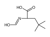 (2R)-2-formamido-4,4-dimethylpentanoic acid结构式