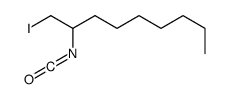 1-iodo-2-isocyanatononane结构式