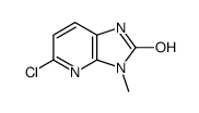 5-chloro-3-methyl-1H-imidazo[4,5-b]pyridin-2(3H)-one structure