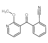 3-(2-CYANOBENZOYL)-2-METHOXYPYRIDINE Structure