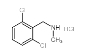 (2,6-Dichlorobenzyl)methylamine hydrochloride structure