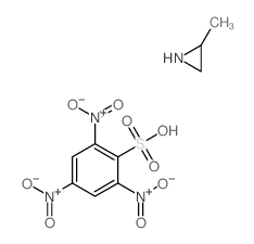 2-methylaziridine; 2,4,6-trinitrobenzenesulfonic acid Structure