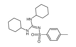 N-(bis(cyclohexylamino)methylene)-4-methylbenzenesulfonamide Structure