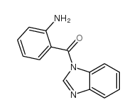 (2-aminophenyl)-(benzimidazol-1-yl)methanone结构式