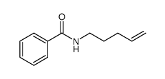 Benzamide, N-4-penten-1-yl Structure