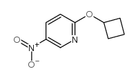 2-cyclobutyloxy-5-nitropyridine结构式