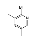 2-bromo-3,5-dimethylpyrazine structure