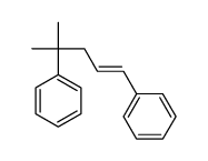 (2-methyl-5-phenylpent-4-en-2-yl)benzene结构式