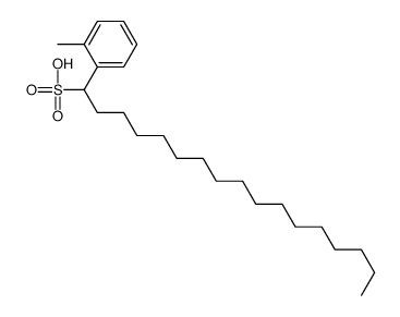 hexadecyl-o-xylenesulphonic acid结构式