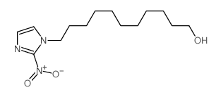 11-(2-nitroimidazol-1-yl)undecan-1-ol结构式