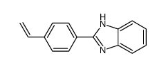 2-(4-ethenylphenyl)-1H-benzimidazole结构式