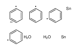 (diphenyl-λ3-stannanyl)methyl-diphenyltin,dihydrate结构式