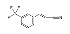 2-Propenenitrile, 3-[3-(trifluoromethyl)phenyl]结构式