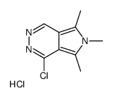 1-CHLORO-5,6,7-TRIMETHYL-6H-PYRROLO[3,4-D]PYRIDAZINE HYDROCHLORIDE picture