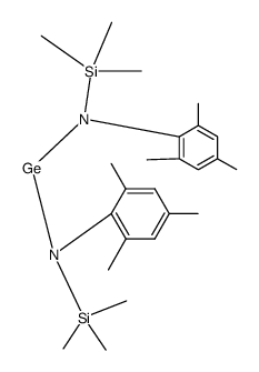 bis{(2,4,6-trimethylphenyl)(trimethylsilyl)amino}germane(II) Structure