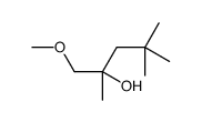 1-methoxy-2,4,4-trimethylpentan-2-ol Structure
