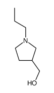 1-PROPYL-3-PYRROLIDINEMETHANOL结构式