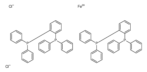 1,2-Phenylenebis[diphenyl]phosphine iron complex结构式