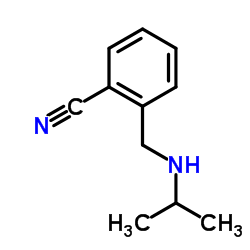 2-[(Isopropylamino)methyl]benzonitrile Structure