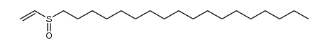 octadecyl-vinyl sulfoxide结构式