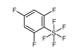 2,4,6-Trifluorophenylsulphur pentafluoride structure