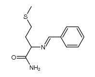 N-Benzylidene-methioninamide结构式