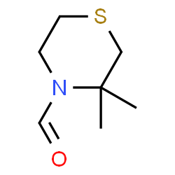 4-Thiomorpholinecarboxaldehyde, 3,3-dimethyl- (9CI) picture