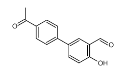 5-(4-acetylphenyl)-2-hydroxybenzaldehyde结构式