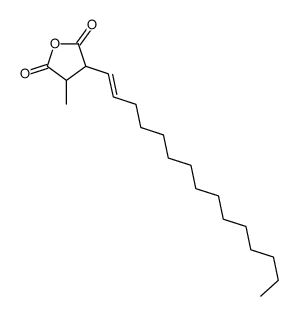 3-methyl-4-pentadec-1-enyloxolane-2,5-dione Structure