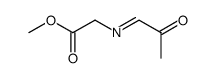Glycine, N-(2-oxopropylidene)-, methyl ester (9CI) structure