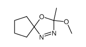 4-Oxa-1,2-diazaspiro[4.4]non-1-ene,3-methoxy-3-methyl-(9CI) picture