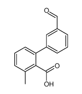 2-(3-formylphenyl)-6-methylbenzoic acid结构式