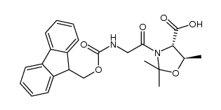 Fmoc-Gly-Thr(psi(Me,Me)pro)-OH structure