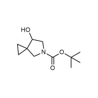 Tert-butyl 7-hydroxy-5-azaspiro[2.4]Heptane-5-carboxylate Structure