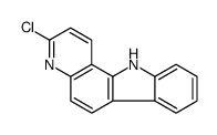 3-chloro-11H-pyrido[3,2-a]carbazole结构式