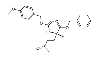 Z(OMe)-Met(O)-OBzl Structure