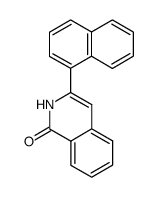 3-(naphthalen-1-yl)isoquinolin-1-(2H)-one Structure