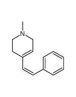 1-methyl-1,2,3,6-tetrahydrostilbazole Structure