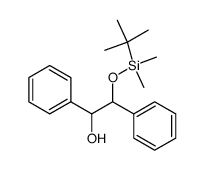 2-t-butyldimethylsilyloxy-1,2-diphenyl ethanol Structure