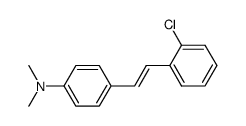 (2'-chloro-trans-stilben-4-yl)-dimethyl-amine Structure