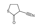 2-oxothiolane-3-carbonitrile结构式