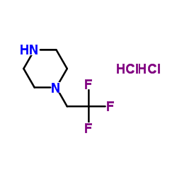1-(2,2,2-三氟乙基)哌嗪二盐酸盐图片
