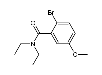 N,N-Diethyl-2-bromo-5-methoxybenzamide Structure