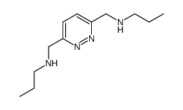 3,6-bis(n-propylaminomethyl)pyridazine结构式