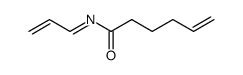1-(5-hexenoyl)-1-azabutadiene Structure