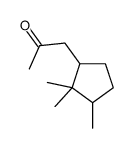 1-(2,2,3-trimethylcyclopentyl)propan-2-one Structure