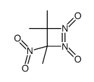 3,3,4-trimethyl-4-nitro-2-oxidodiazetidin-1-ium 1-oxide Structure