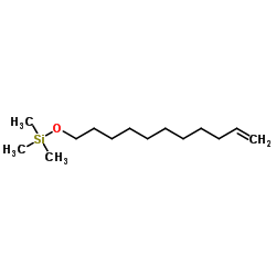 11-Trimethylsilyloxy-1-undecene structure